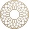 Ekena Millwork Cannes Wood Fretwork Pierced Ceiling Medallion, Hickory, 40"OD x 13 5/8"ID x 3/8"T CMWP40X40X0375CNHI - alternate 1